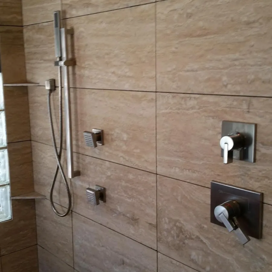 Shower fixture installation for Water Heater Installation in Leicester